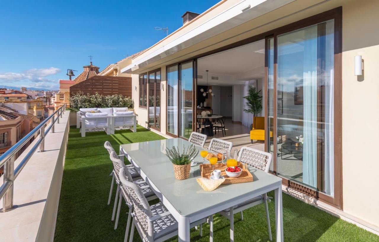 Exclusive Penthouse & Terrace By Ele Apartments Málaga Exterior foto
